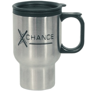 16 oz. Staineless Steel Travel Mug with Plastic Liner
